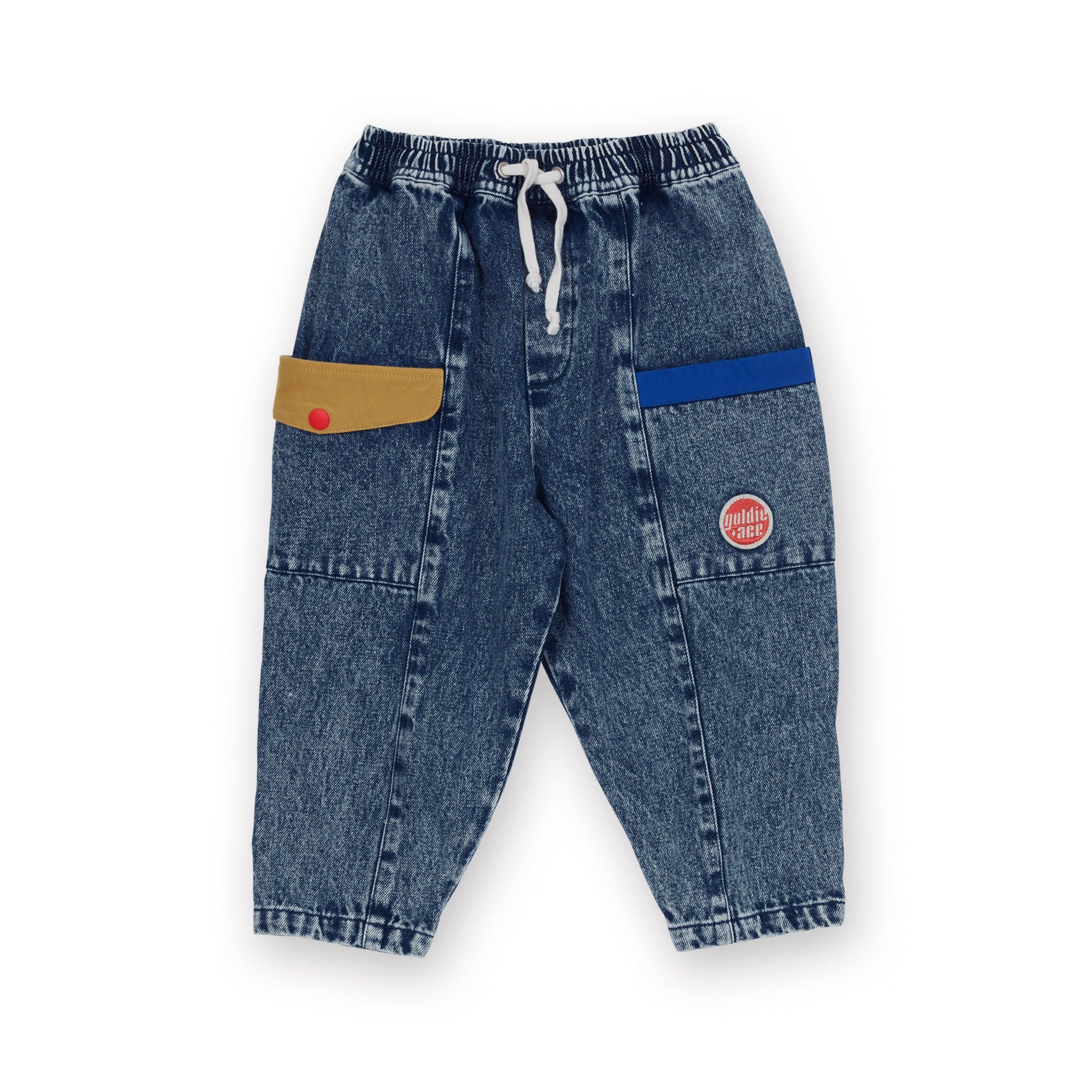 Kit Colour Block Denim Pocket Pant