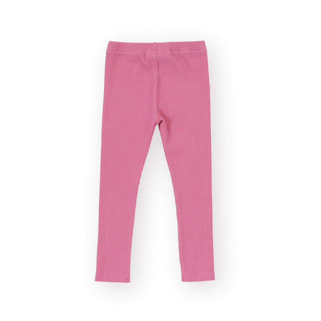 Bowie Rib Legging Deep Pink