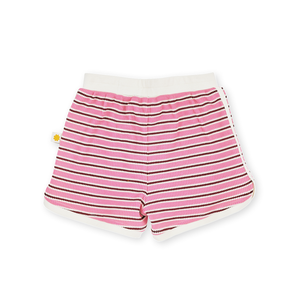 Waffle Shorts Pink