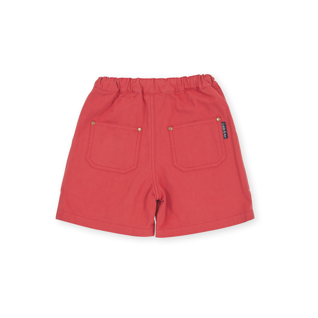 Carpenter Shorts Red