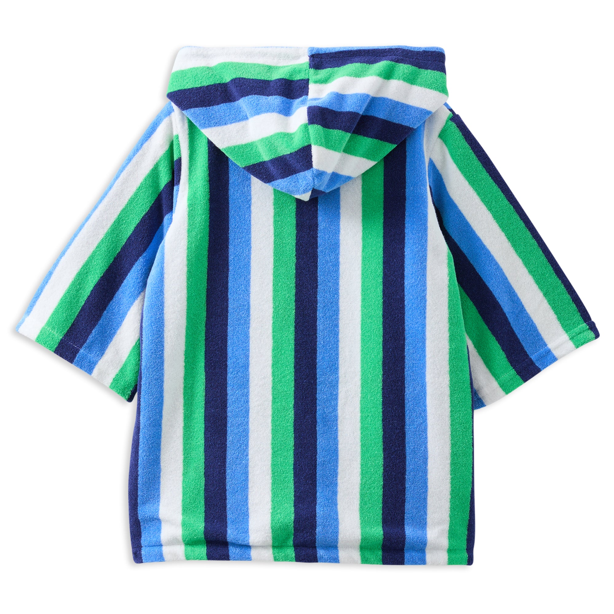 Milky Stripe Terry Towelling Cover Up