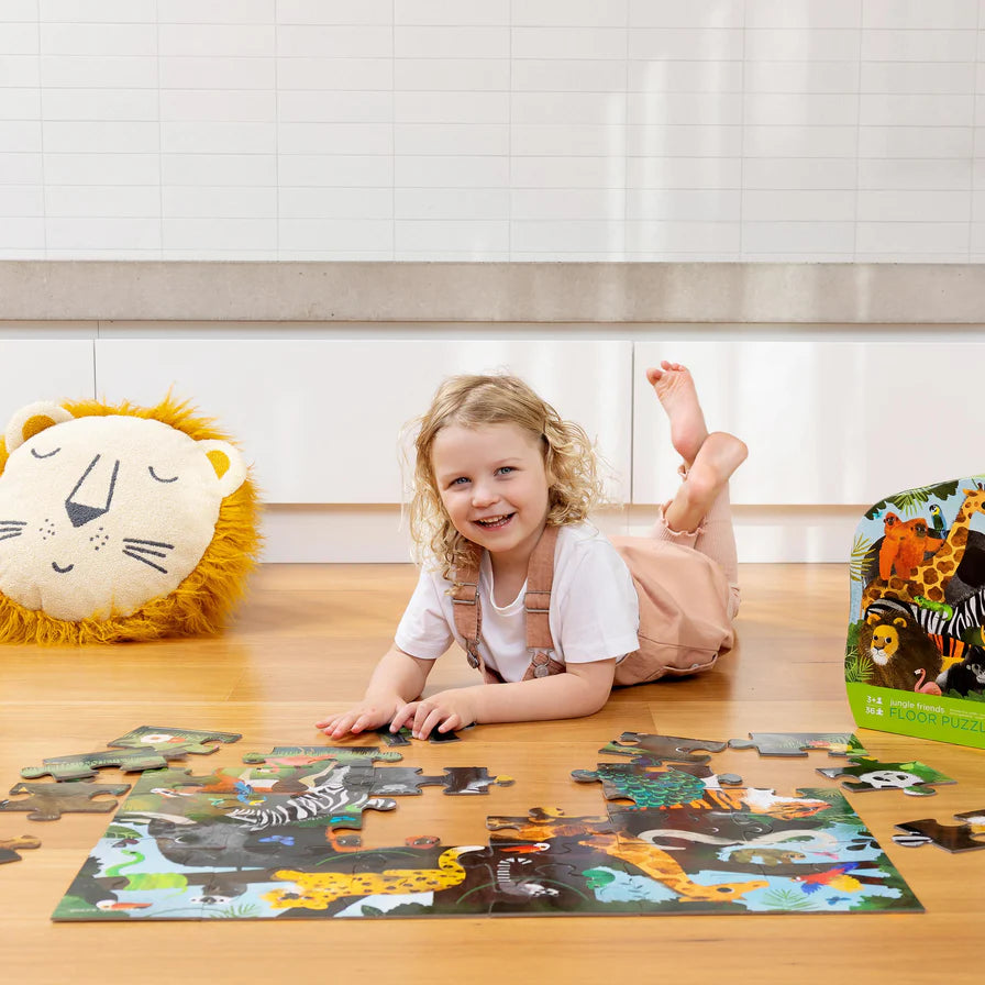 Classic Floor Puzzle 36 Piece - Jungle Friends
