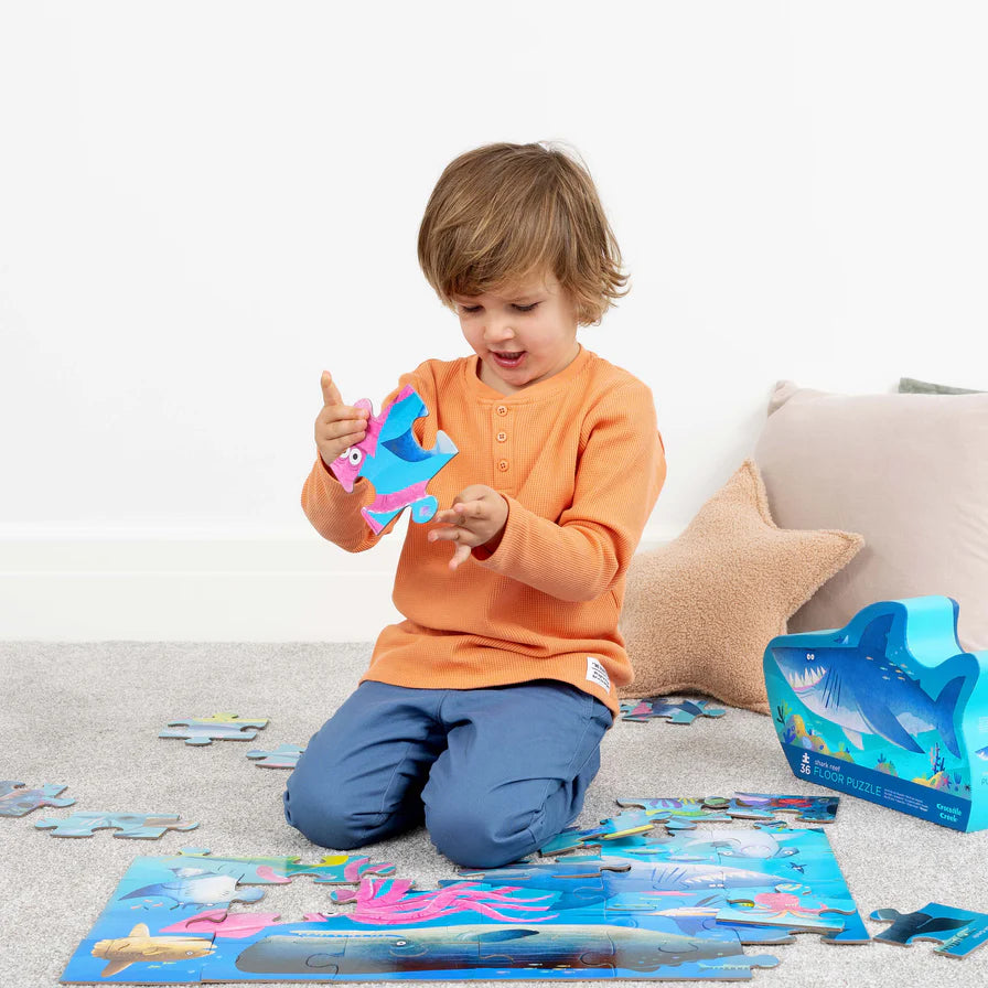 Classic Floor Puzzle 36 Piece - Shark Reef