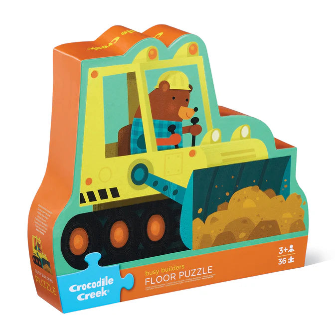 Classic Floor Puzzle 36 Piece - Busy Builders