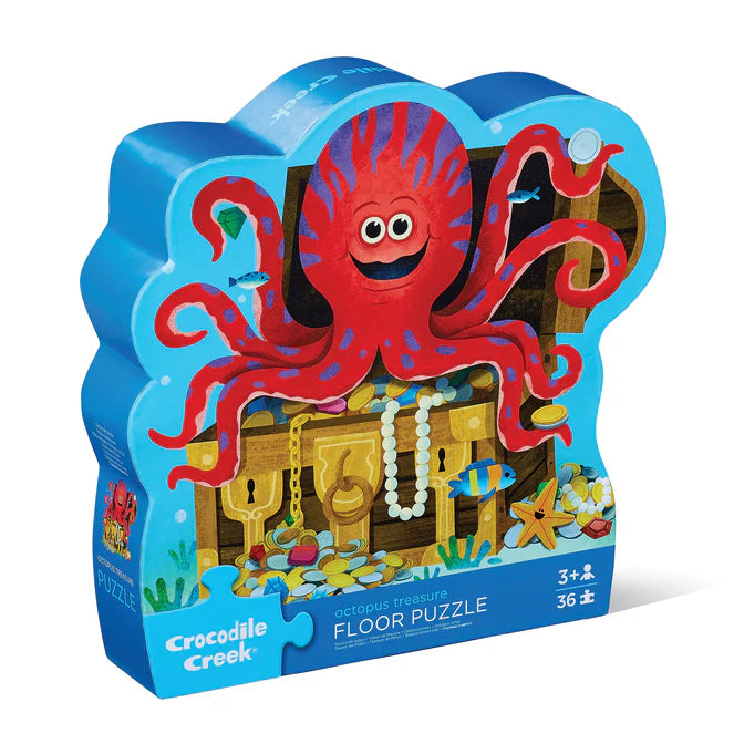 Classic Floor Puzzle 36 Piece - Octopus Treasure