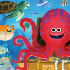 Classic Floor Puzzle 36 Piece - Octopus Treasure