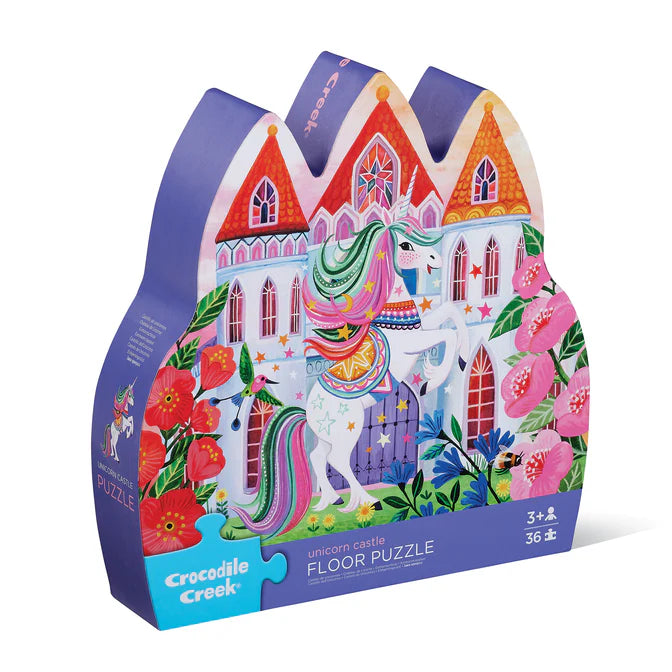 Classic Floor Puzzle 36 Piece - Unicorn Castle