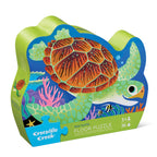 Classic Floor Puzzle 36 Piece - Sea Turtle Foil Stamped