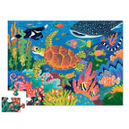 Classic Floor Puzzle 36 Piece - Sea Turtle Foil Stamped