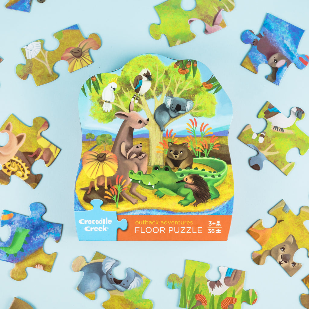 Classic Floor Puzzle 36 Piece - Outback Adventures