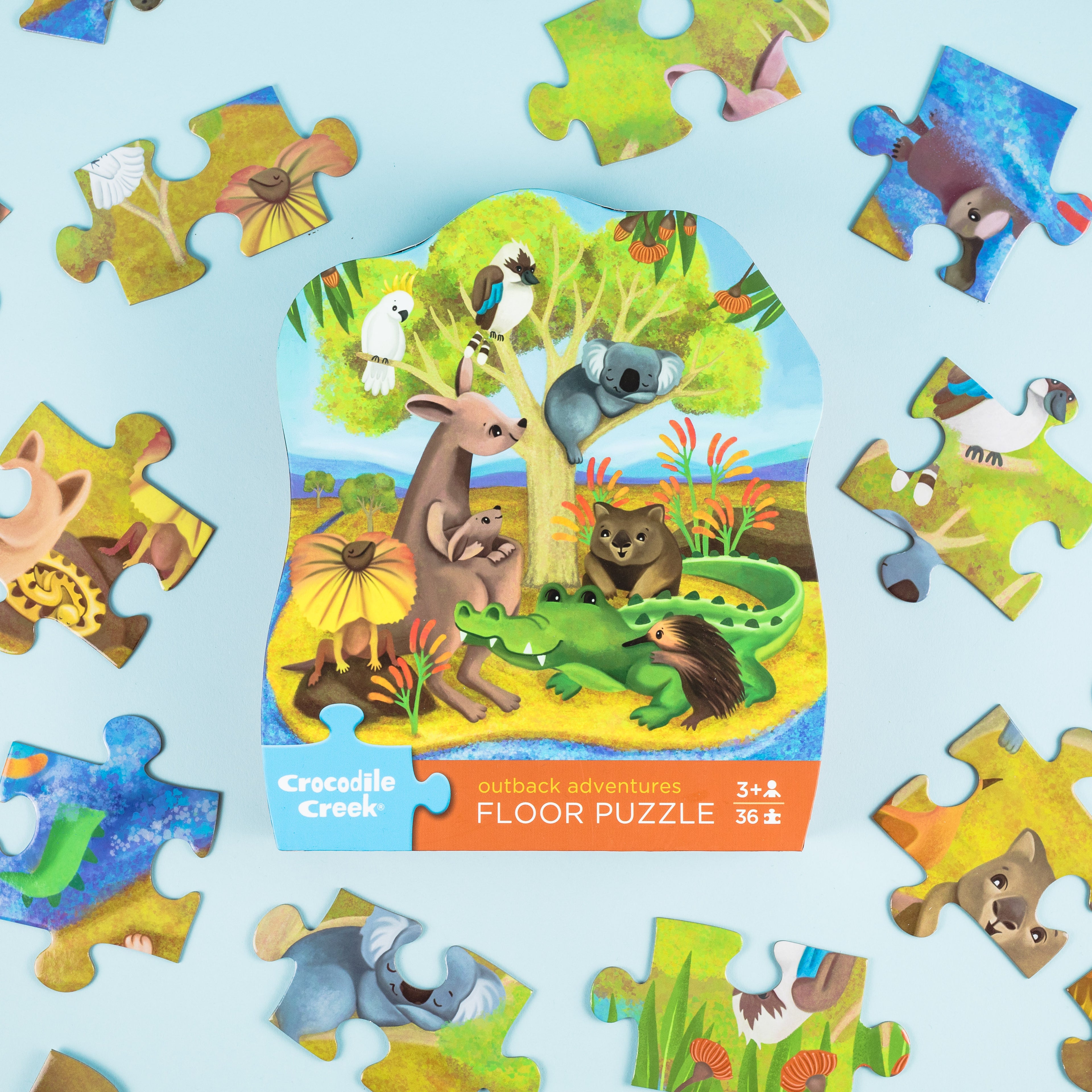 Classic Floor Puzzle 36 Piece - Outback Adventures