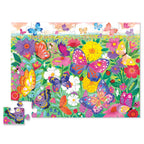 Classic Floor Puzzle 36 Piece - Butterfly Garden Foil Stamped