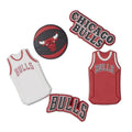 Jibbitz Charms - NBA Chicago Bulls 5Pk