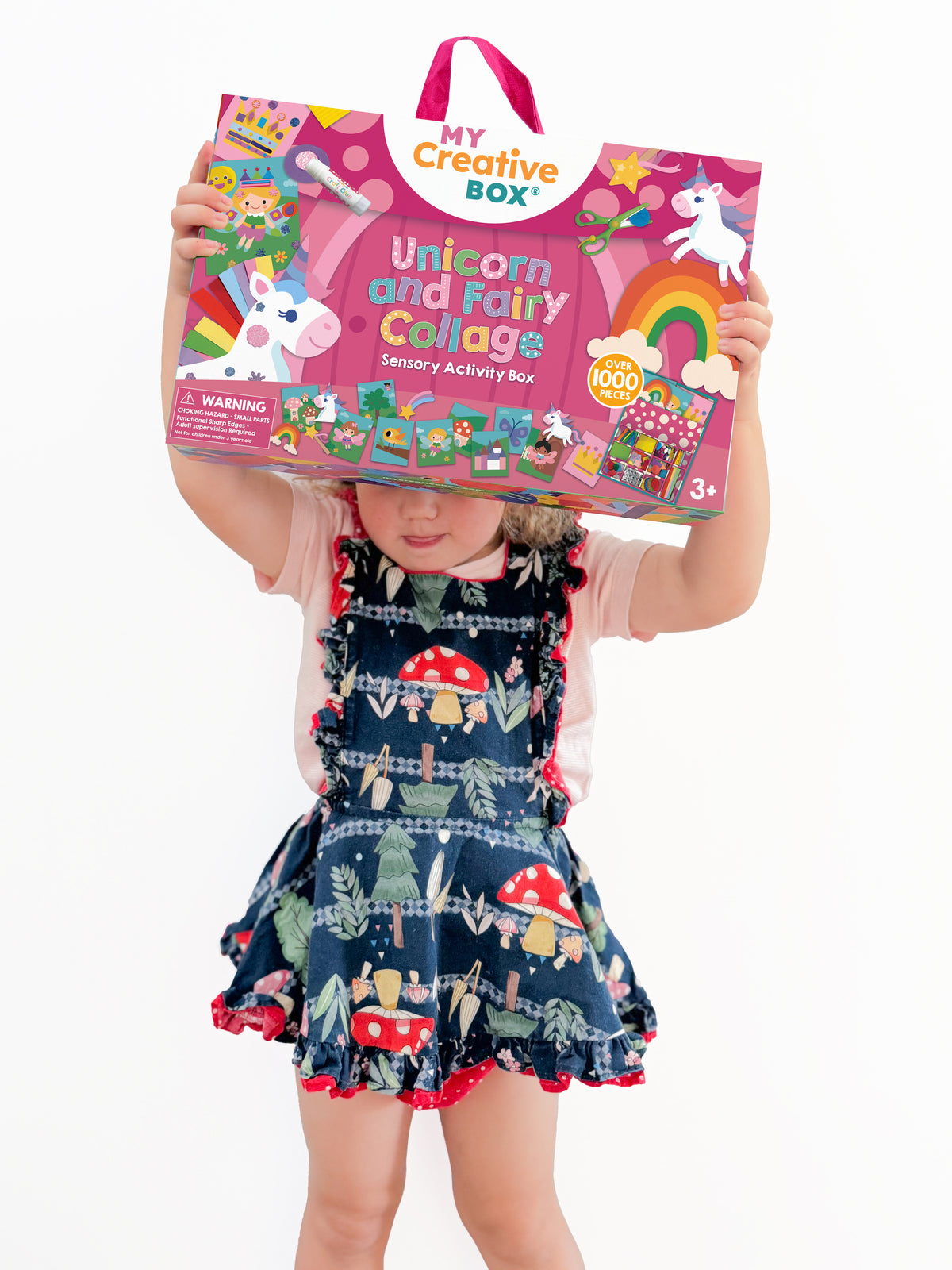 Unicorn and Fairy Collage Sensory Craft Box