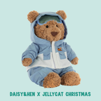 Jellycat Bartholomew Bear 'Snow Suit'