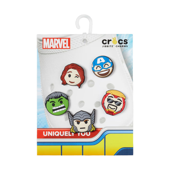 Crocs Jibbitz Charms - Avengers Emojis 5pk