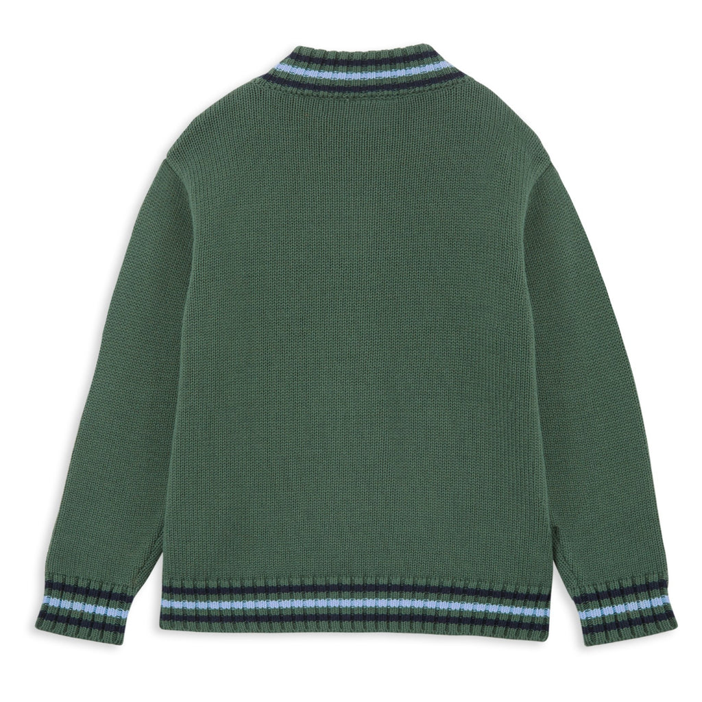 Knit Jacket - Urban Green
