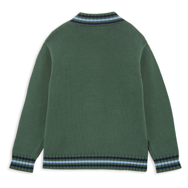 Milky Knit Jacket - Urban Green