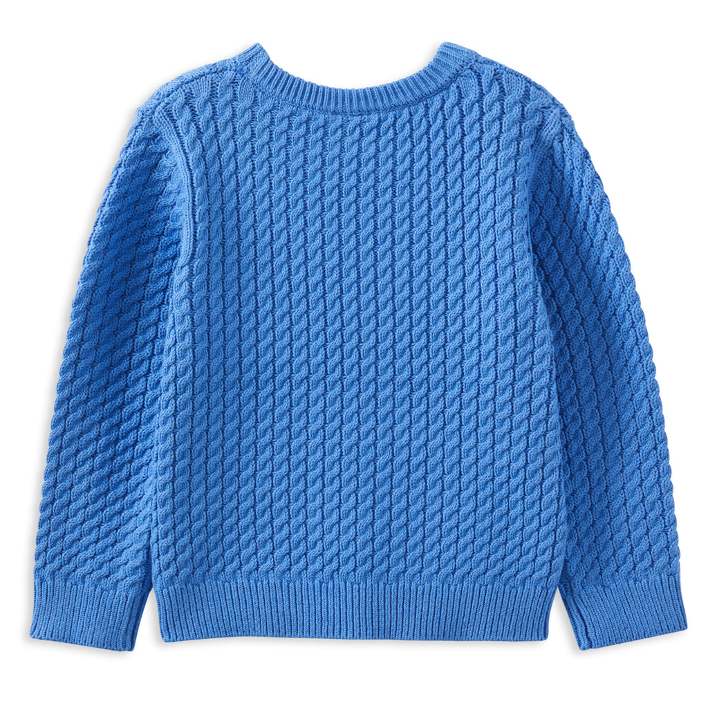 Jummer W Milky Blue Cable Knit Jumper – Daisy and Hen