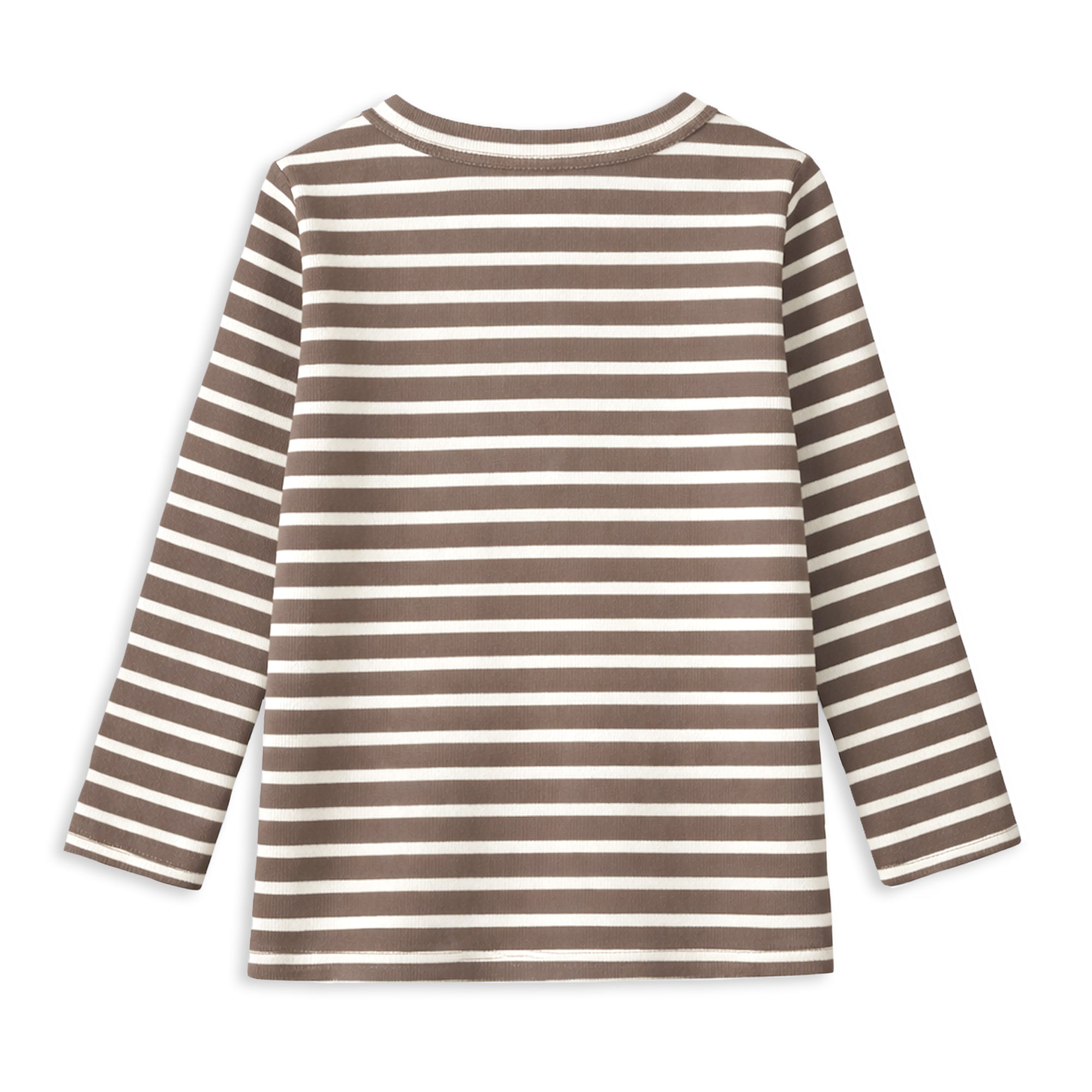 Latte Stripe Henley