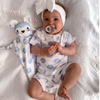 Organic Cotton Baby Comforter - Luna