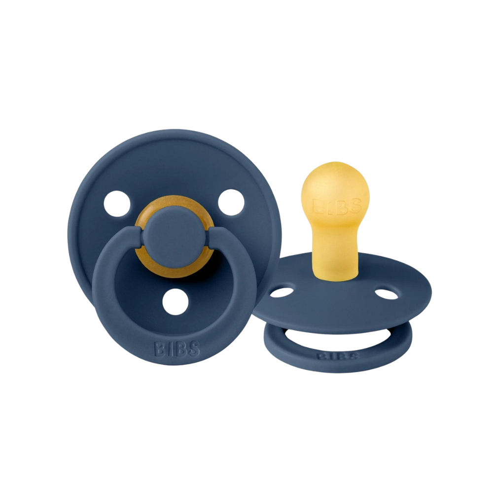 Colour Pacifier 2 Pack - Steel