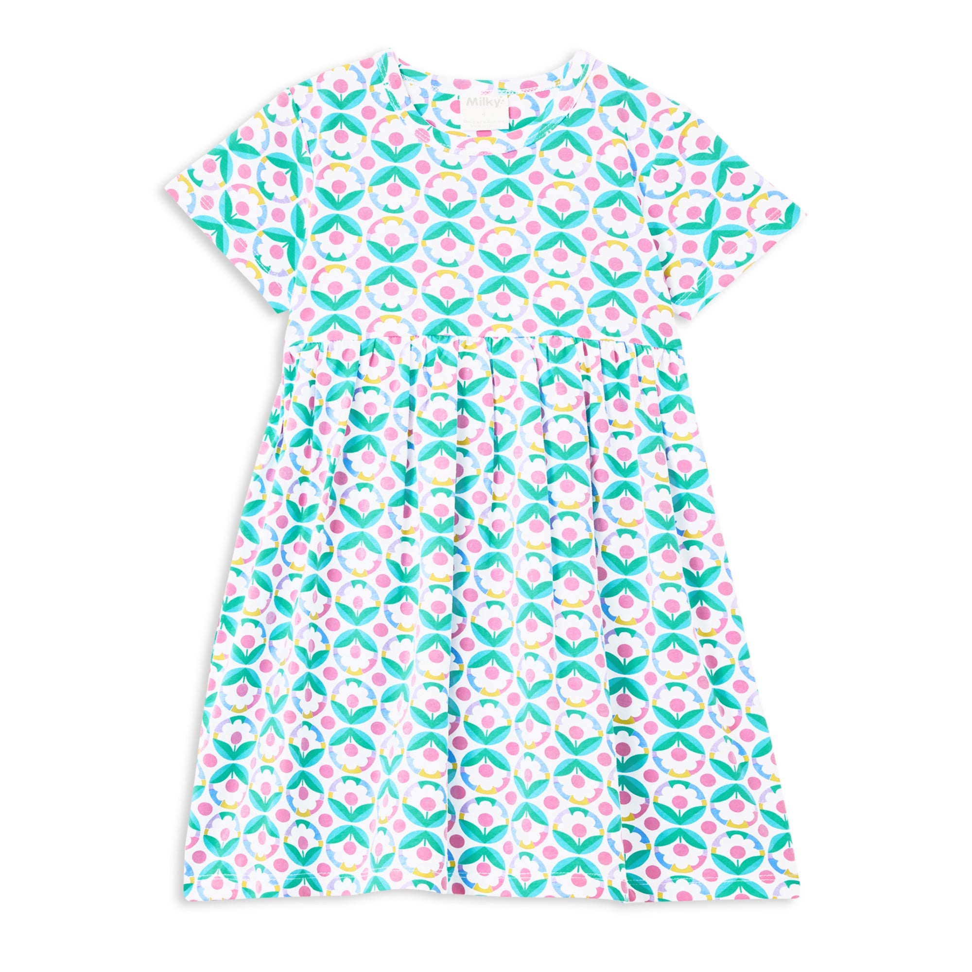 Milky Retro Dress