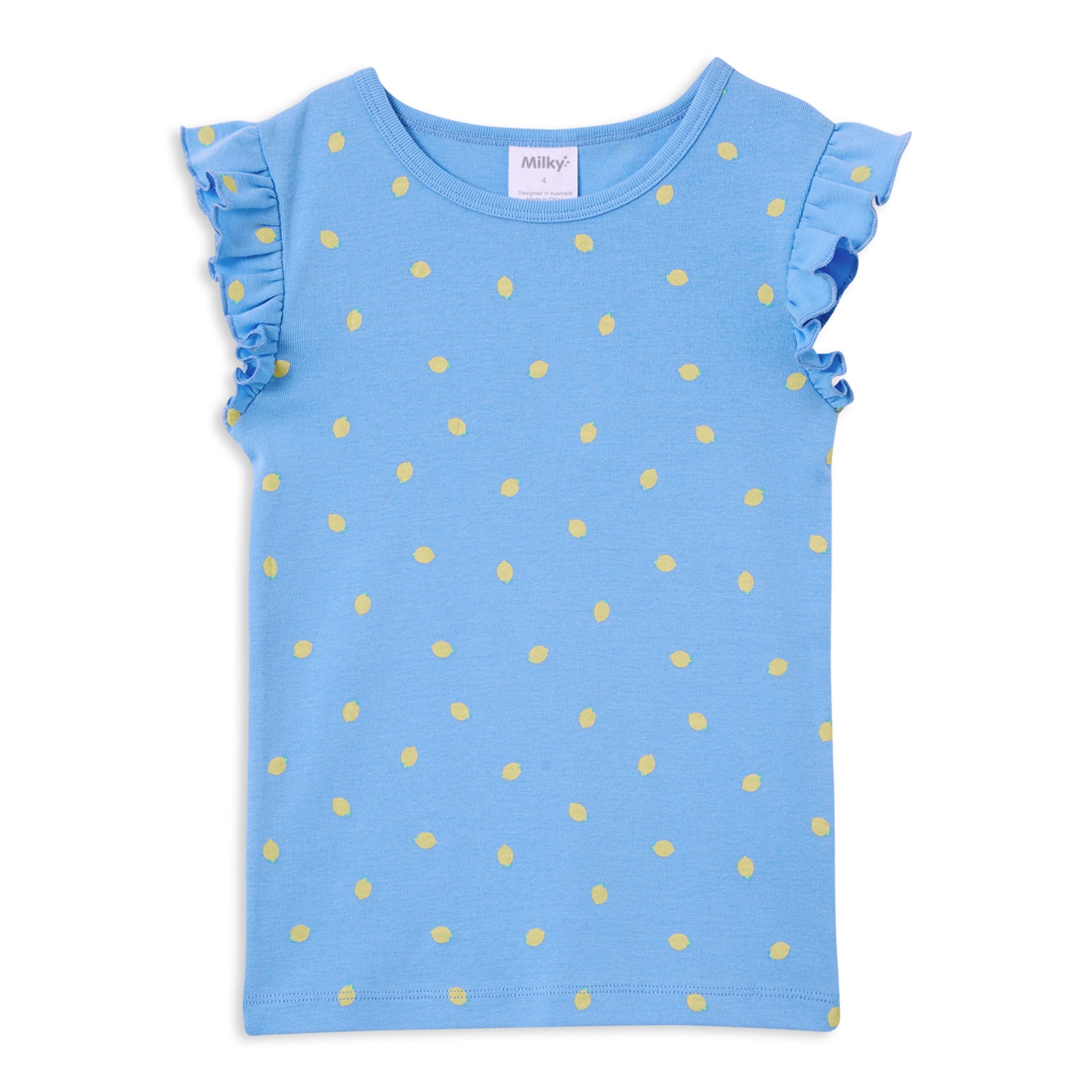 Milky Lemon Rib Tee