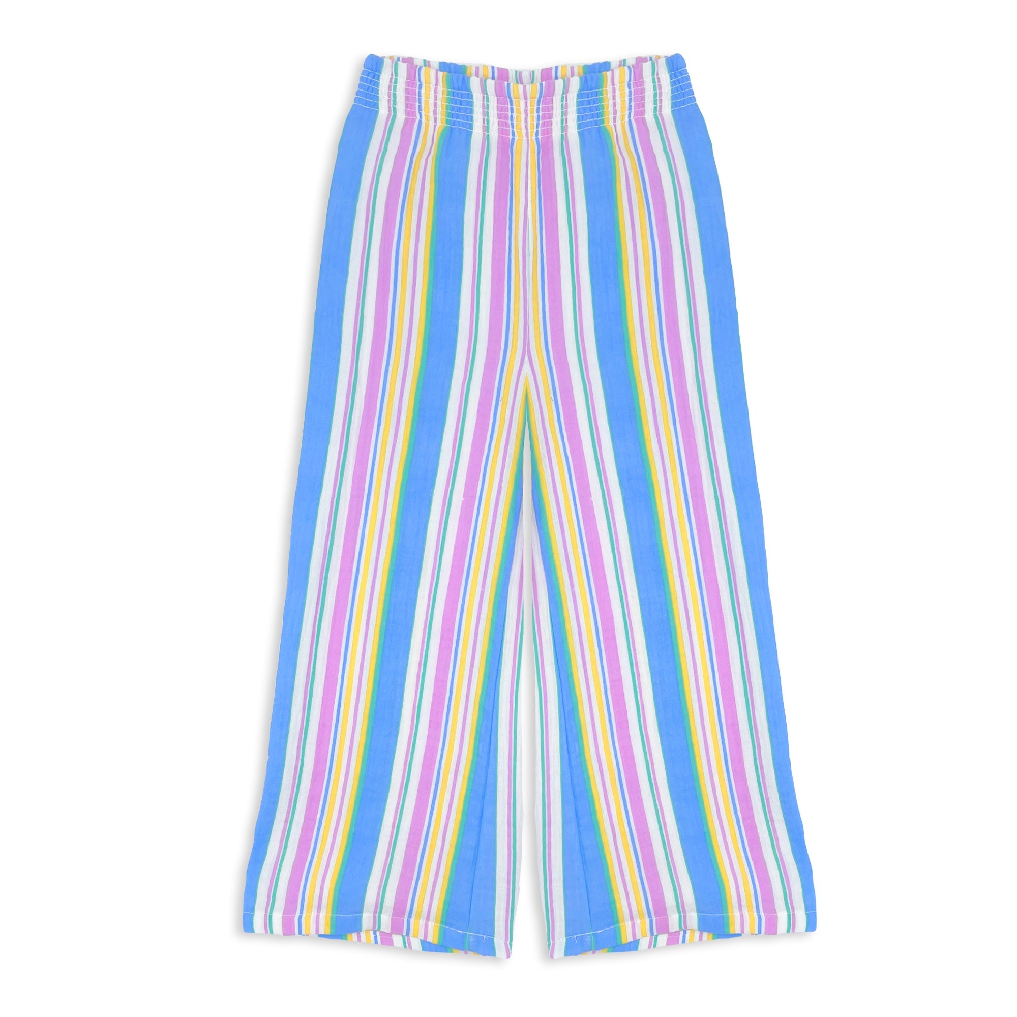 Crinkle Stripe Culotte