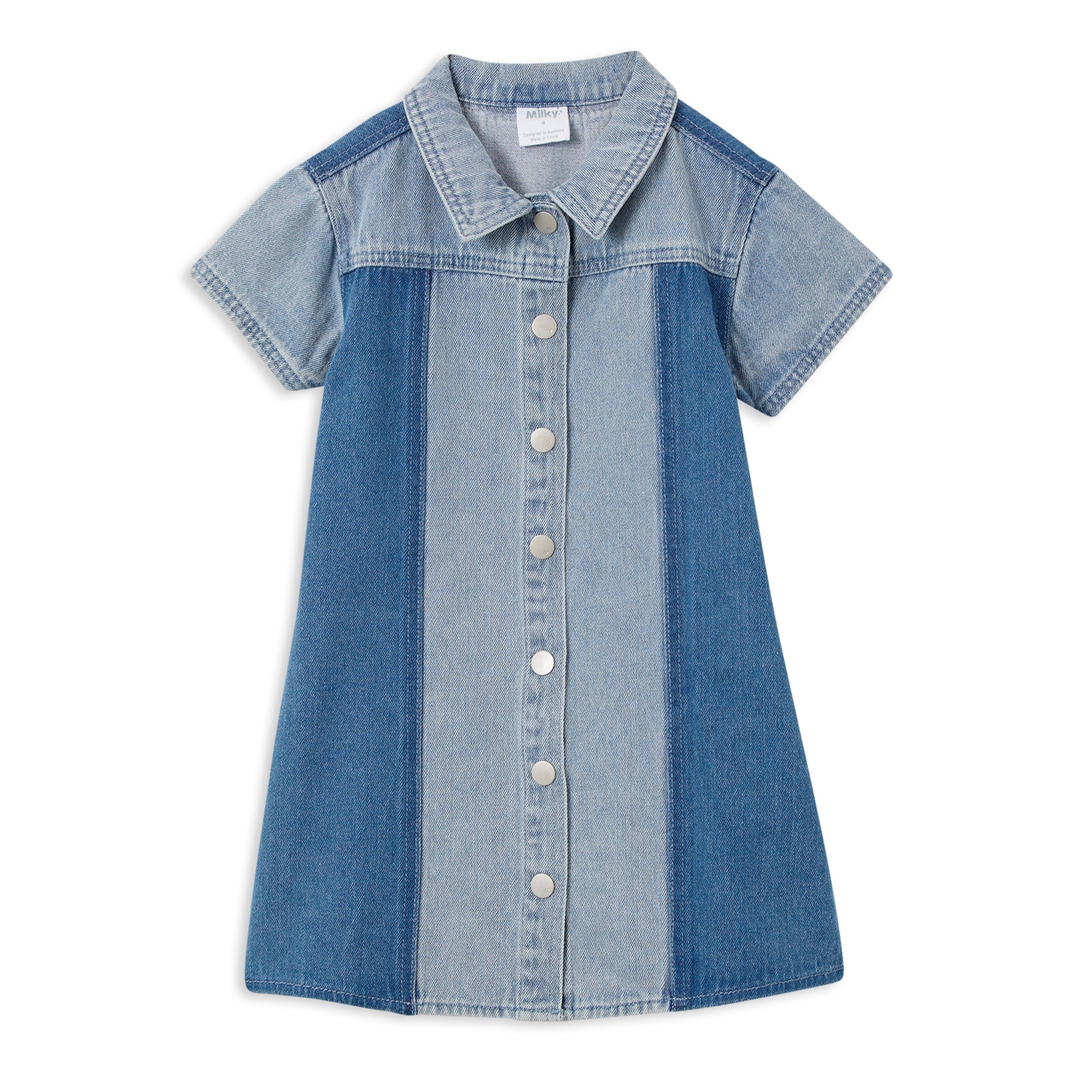 Milky Denim Dress