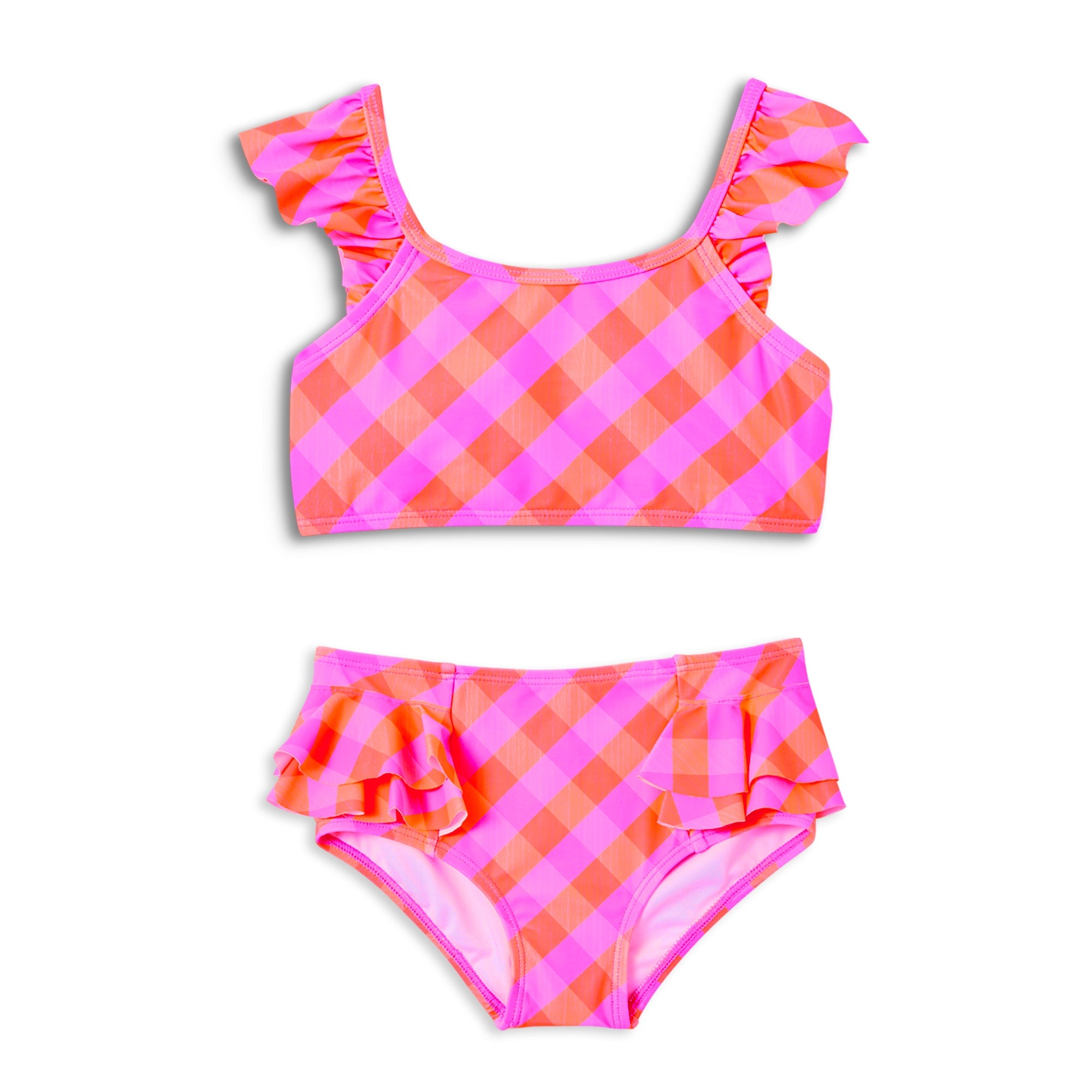 Milky Check Bikini