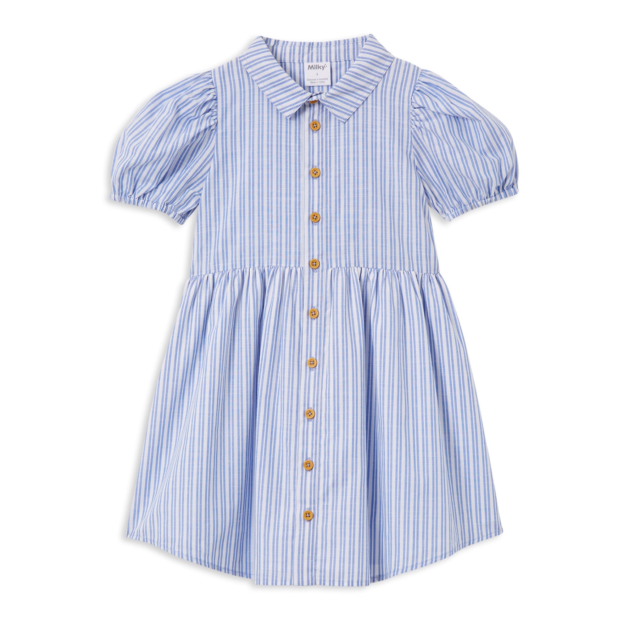 Milky Sailor Stripe Dress