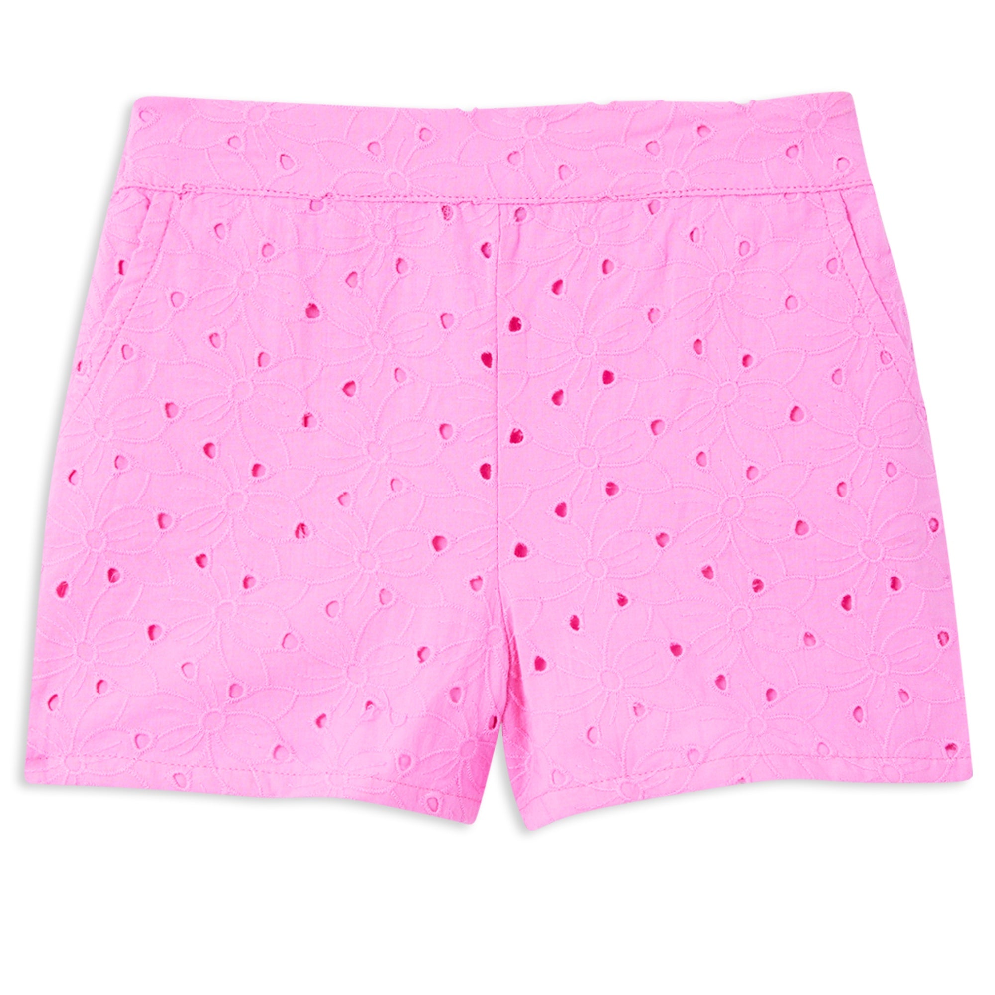 Milky Pink Broderie Short
