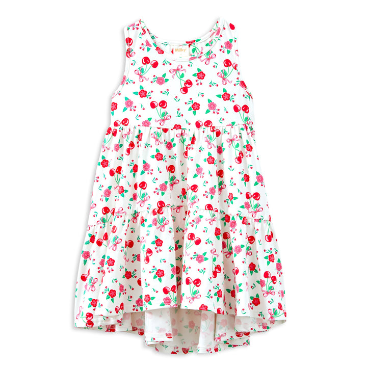 Milky Sweet Cherry Dress