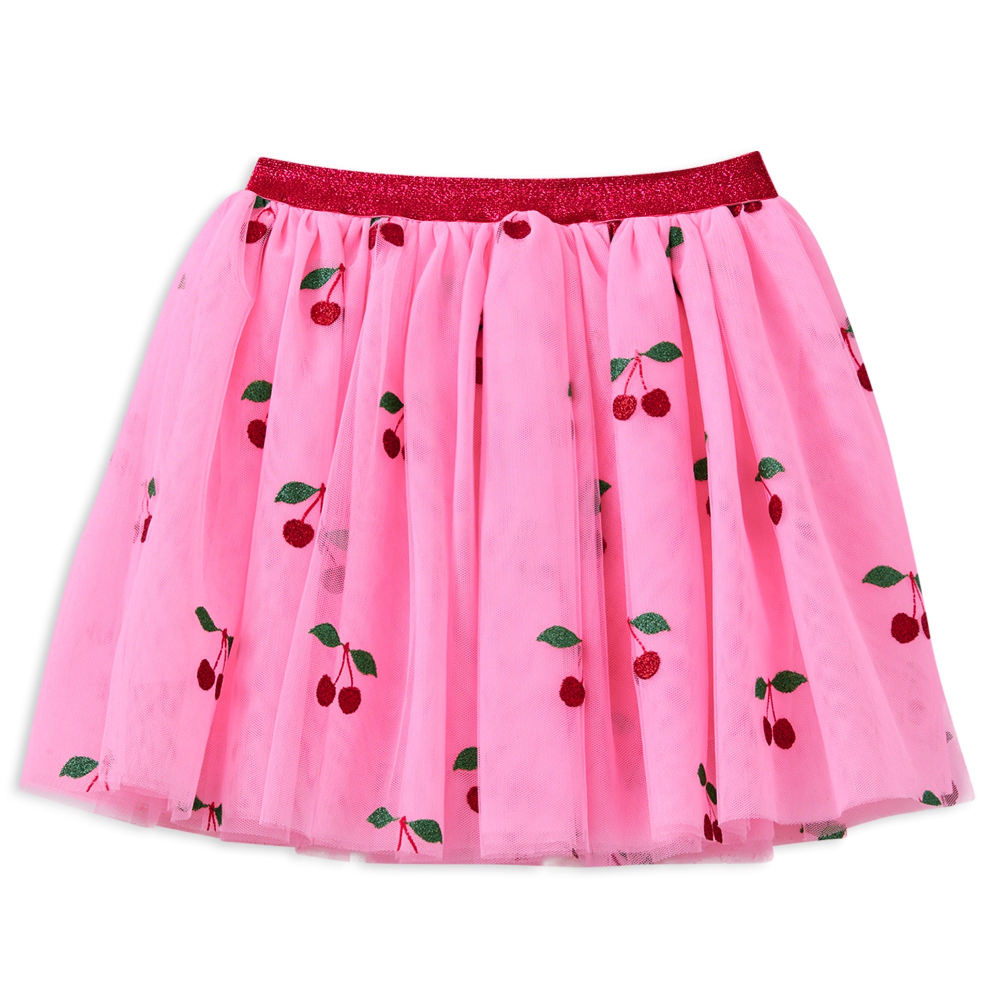 Milky Cherry Tutu Skirt
