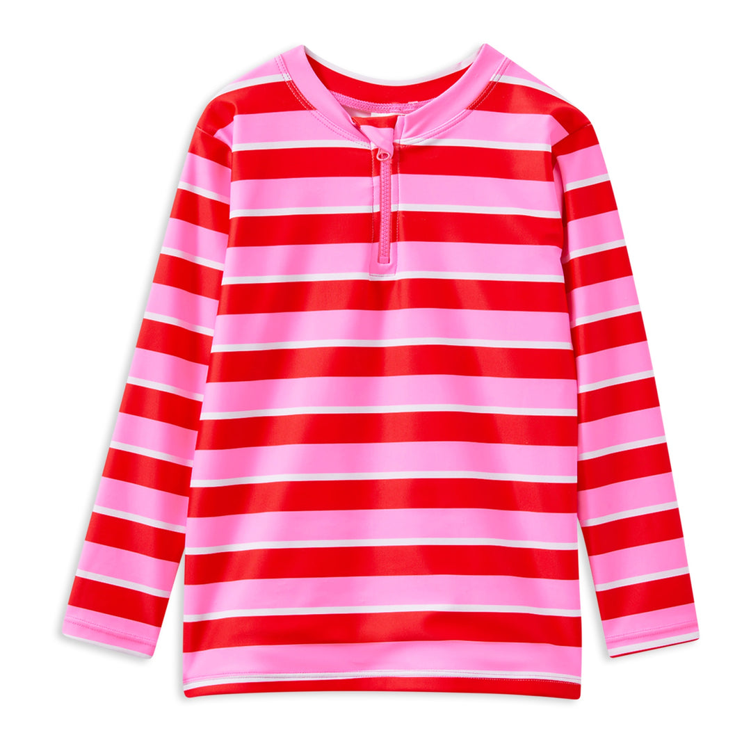 Milky Candy Stripe Rash Vest