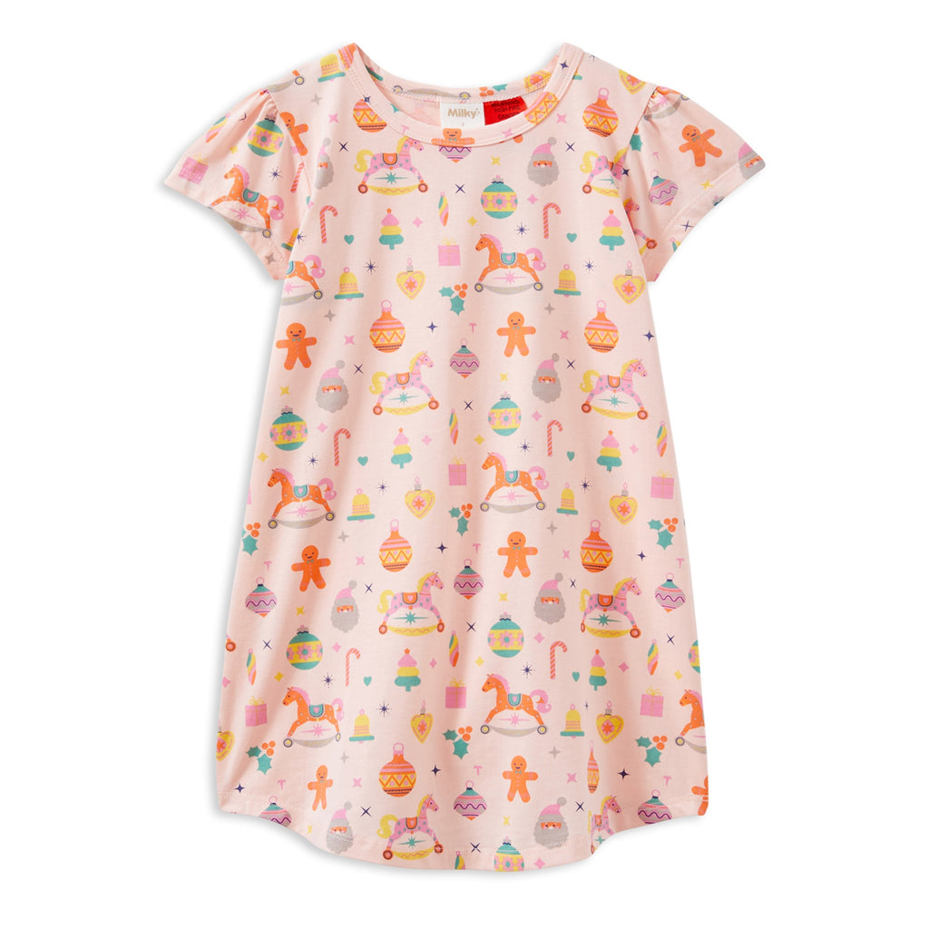 Milky Candy Cane Nightie