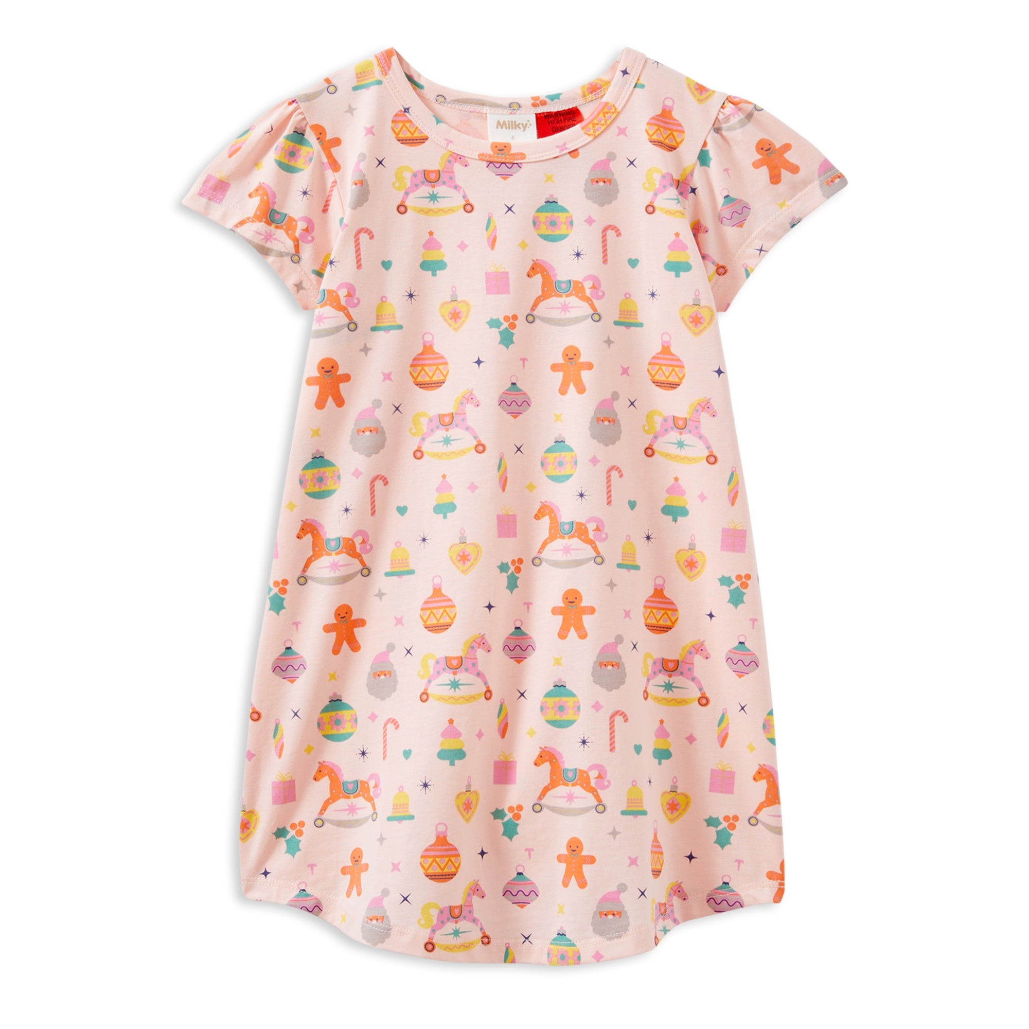 Milky Candy Cane Nightie