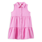 Pink Twill Dress