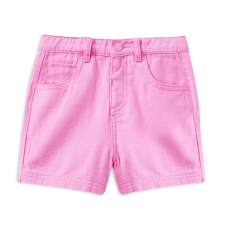 Milky Pink Twill Short