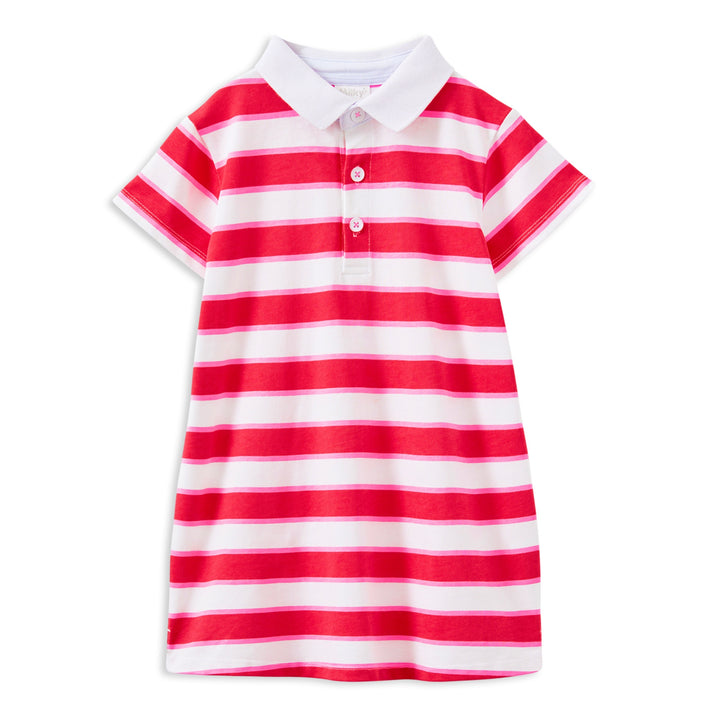 Milky Rugby Dress Stripe
