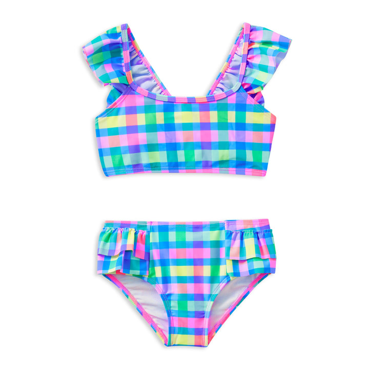 Milky Picnic Check Bikini
