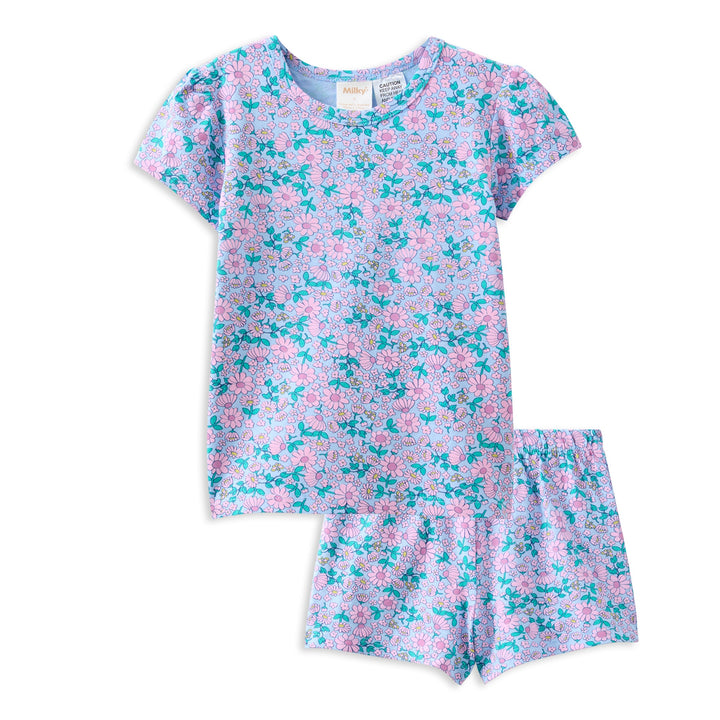 Milky Daisy Fields PJs