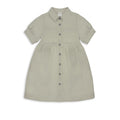 Ecru Puff Sleeve Dress