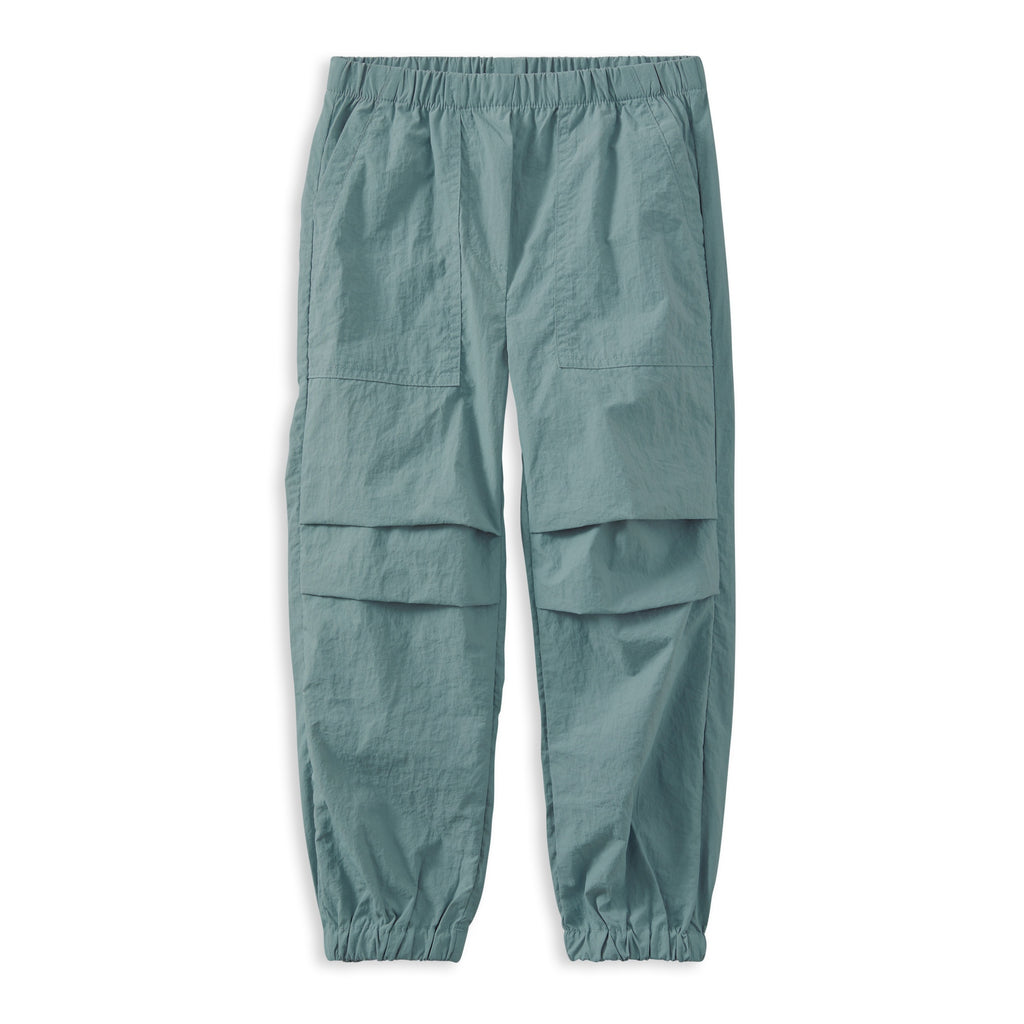 Milky Khaki Parachute Pant