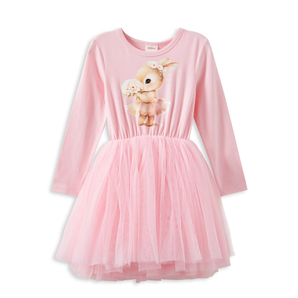 Milky Ballerina Bunny Tutu Dress