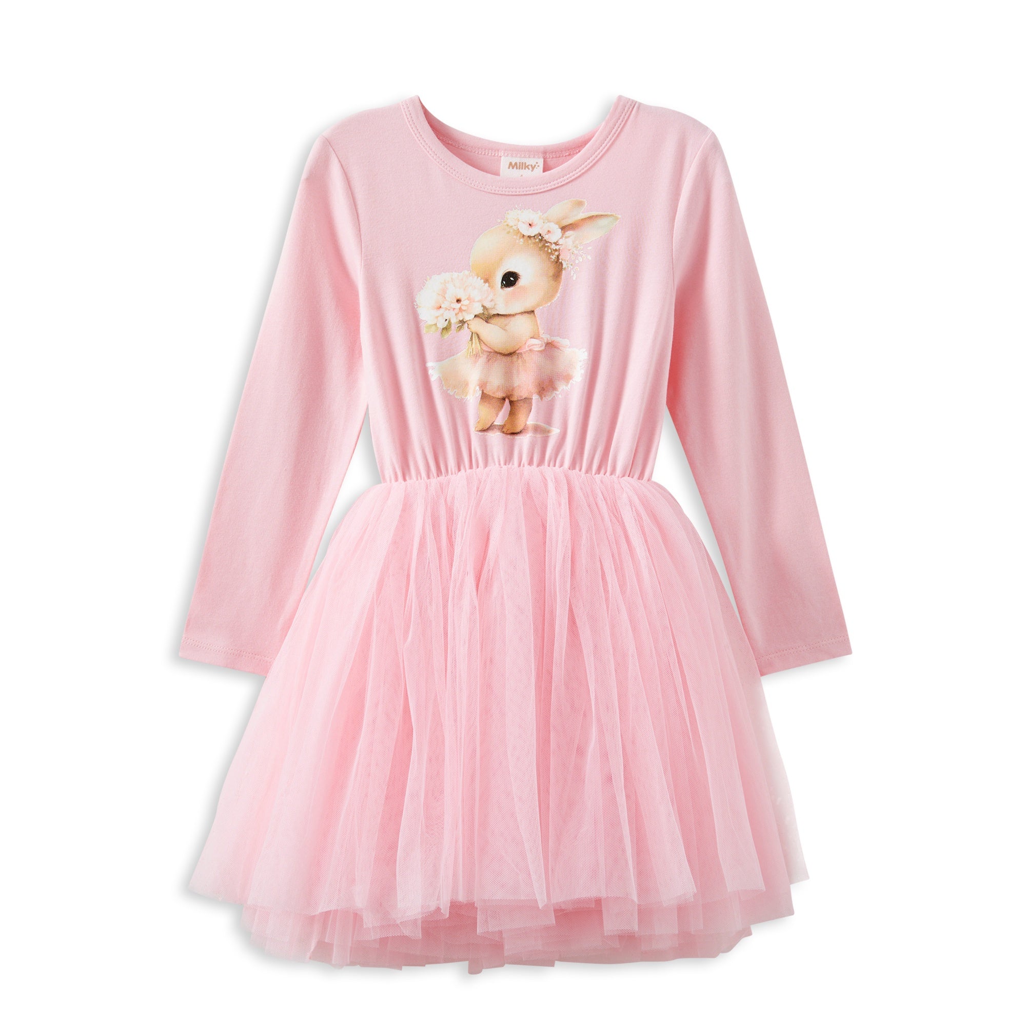 Milky Ballerina Bunny Tutu Dress