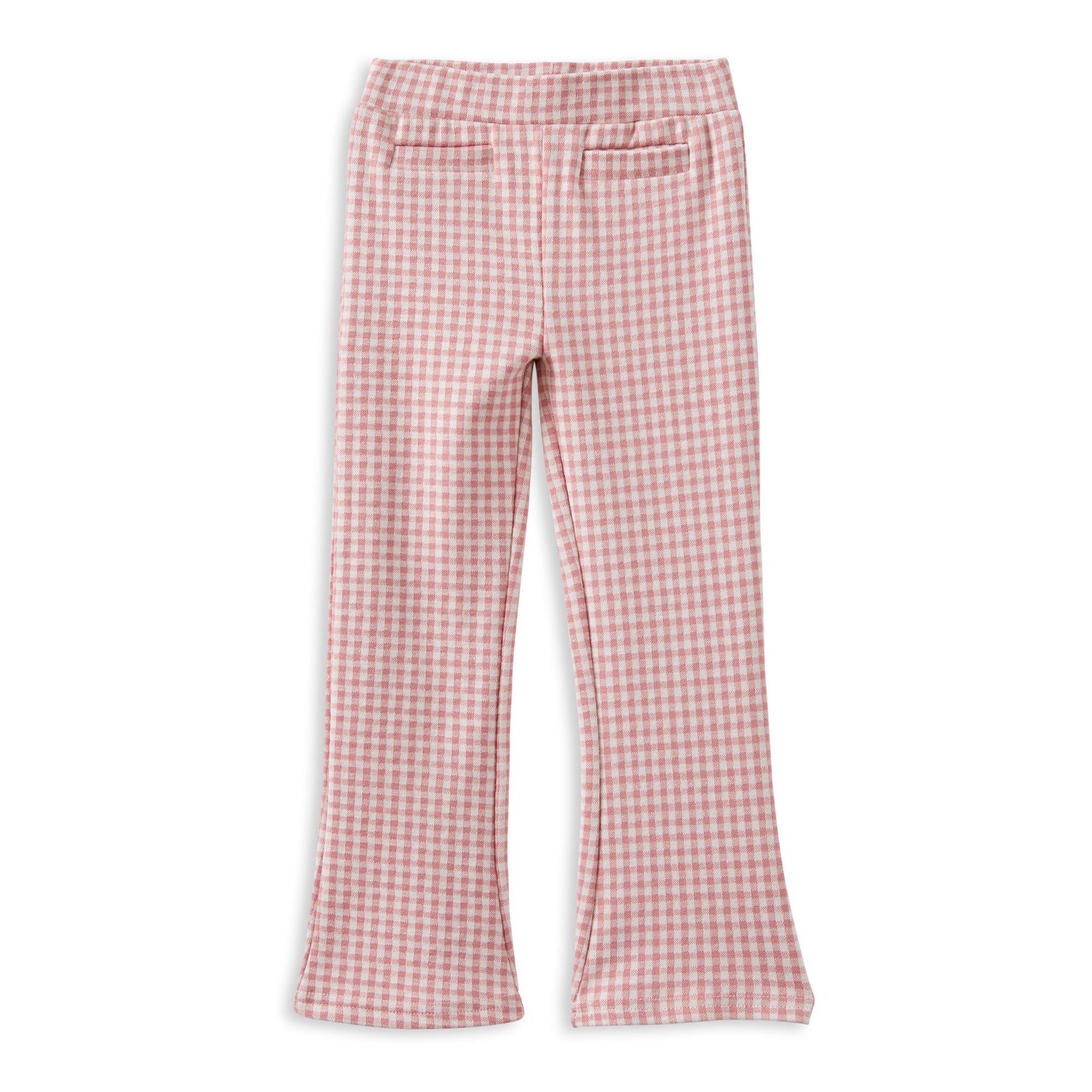 Milky Rose Check Pant