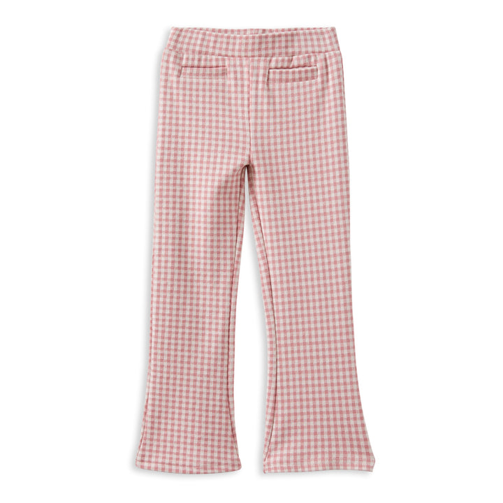Milky Rose Check Pant