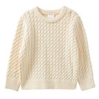 Milky Natural Cable Knit Jumper